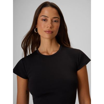 4. Damen-T-Shirt, schmal geschnitten, einfarbig, Größe 4F 4FRSS26TTSHF4520-20S