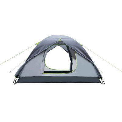 5. NILS CAMP Explorer NC6004 3-Personen-Campingzelt, grau