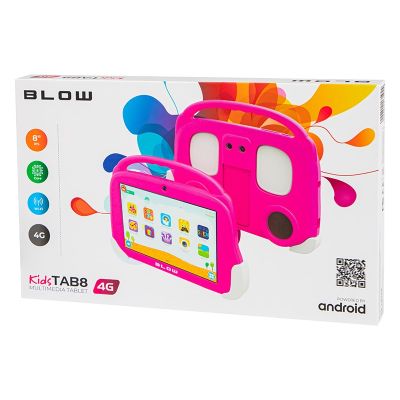 4. BLOW TABLET KIDSTAB8 4G 4/64GB PINK CASE