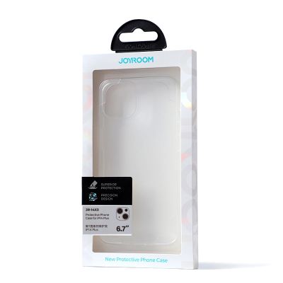 5. Joyroom 14X Hülle Hülle für iPhone 14 Plus Robustes Cover Gehäuse Transparent (JR-14X3)