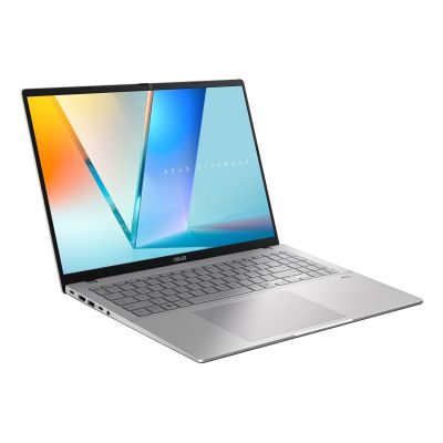 6. ASUS Vivobook S16 S3607AA-SH025W Ultra 5 325 16,0" WUXGA OLED-Display (300 Nits), 16 GB DDR5 SSD, Intel Grafik, WLAN + Bluetooth, 1080p-Kamera + IR-Kamera, 70 Wh Akku, Windows 11, Aluminium, Cool Silver