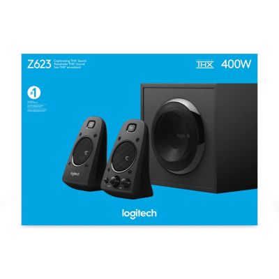 4. Logitech Z623 Lautsprecherset 200W Universal Schwarz 2.1 Kanal 35W