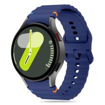 Tech-Protect Silikon-Sportarmband für Samsung Galaxy Watch 4/5/5 Pro/6/7/FE – Blau