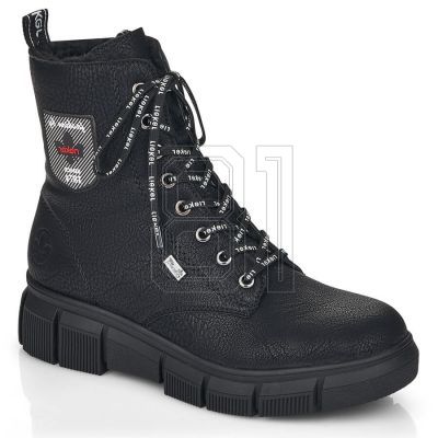 7. Rieker W RKR557 wasserdichte bequeme Stiefeletten