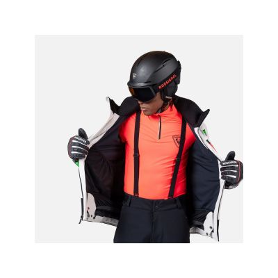 4. ROSSIGNOL Hero Blackside Isolierte Herren-Skijacke Grau
