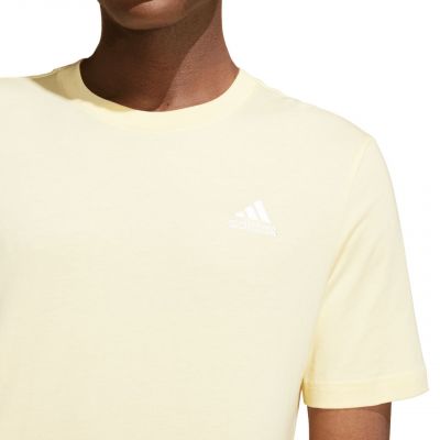 5. adidas Essentials Single Jersey, gesticktes kleines Logo, M IX0121