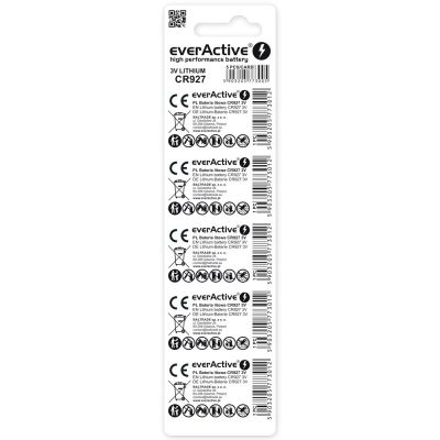 2. EVERACTIVE MINI CR927 LITHIUM-AKKUS BLISTER 5 STÜCK CR9275BL