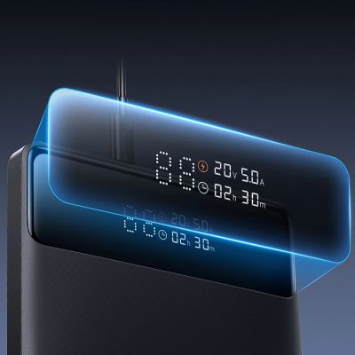 16. Baseus Blade H1 20000mAh 100W Powerbank mit Display - Schwarz