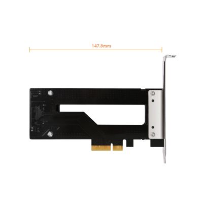 5. ICY Dock ToughArmor MB840M2P-B Speichercontroller – M.2 NVMe-Karte – PCIe 3.0 x4 – 1 Sender/Kanal – Silber