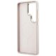 7. Guess 4G MagSafe Hülle mit geprägtem Ring für Samsung Galaxy S26 Ultra – Pink