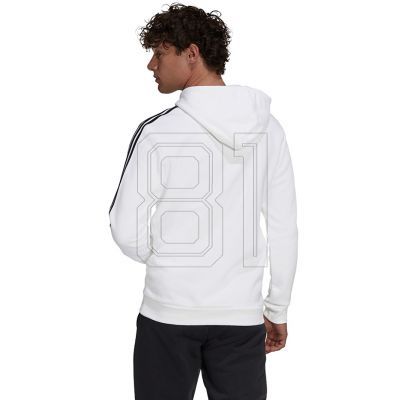 6. adidas Essentials Fleece 3-Streifen Hoodie M GU2522