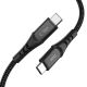 3. Tech-Protect Ultraboost UB11T USB-C / USB-C PD 100W / QC3.0 Kabel 200 cm - Schwarz