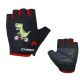 CHIBA COOL KIDS Kinderhandschuhe, schwarz, Dinosaurier, L
