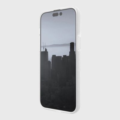 6. Raptic X-Doria Slim Case iPhone 14 Pro Max Rückseite transparent