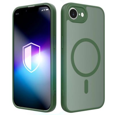 3mk Misty MagCase für iPhone 16E / 17E - grün