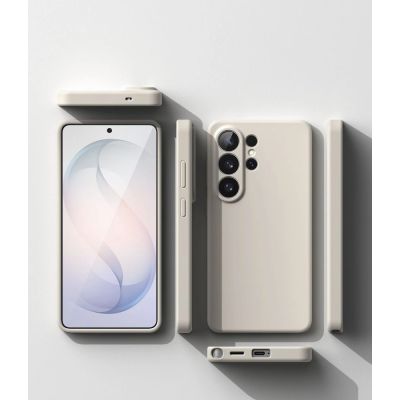5. Ringke Silikon MagSafe Hülle für Samsung Galaxy S26 Ultra – Beige