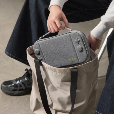 9. Tech-Protect Slim Pouch für Nintendo Switch 2 – Grau