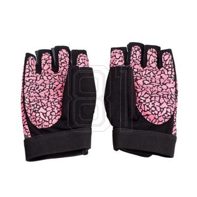 15. Turnhandschuhe Pink/Grau W HMS RST03 rL