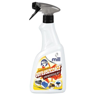 MILL CLEAN Universal-Entfetter für fettige Flecken auf Kleidung, Kunststoffen und anderen Oberflächen. 555 ml.