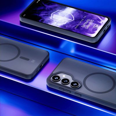 24. 3mk Smoke MagCase für Samsung Galaxy S25 - Schwarz