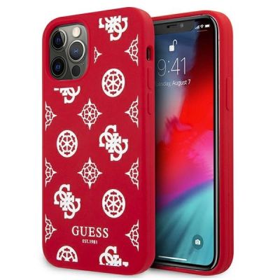 Guess GUHCP12LLSPEWRE iPhone 12 Pro Max 6,7" rot/rote Hartschale Peony Collection