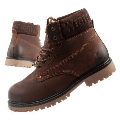 Wrangler Arch Herrenstiefel Chelsea Boots Elegantes Leder Dunkelbraun
