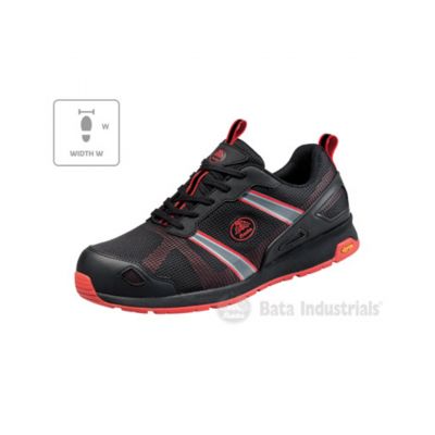 Bata Industrials Bright 031 U MLI-B21B1 Schwarze Schuhe