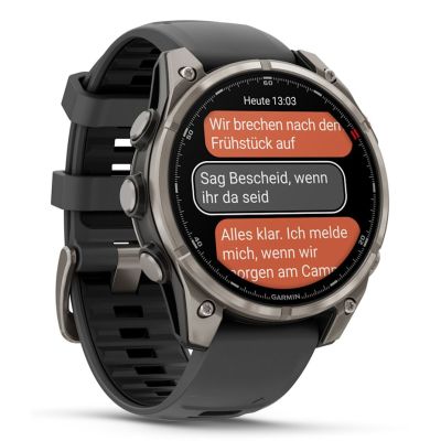 3. Garmin Fenix 8 PRO AMOLED 47mm Saphirglas/Titan Sportuhr