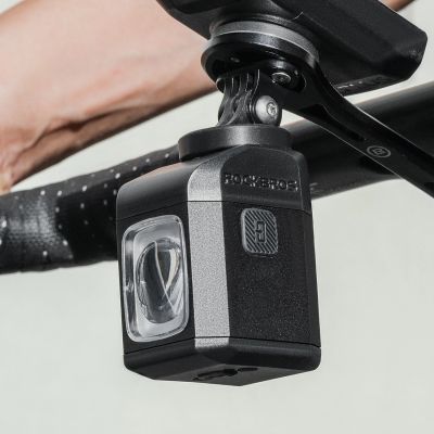 8. Rockbros M8 1600lm Fahrrad-Frontlicht mit Fernbedienung, 10 m Reichweite, wiederaufladbarem 4000 mAh Akku – Schwarz