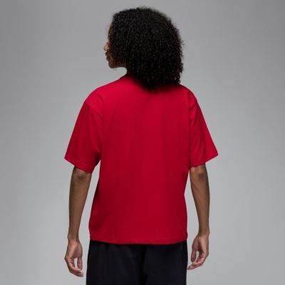 2. Air Jordan Brooklyn Arch Logo T-Shirt für Herren, Gym Red - IB7347-687