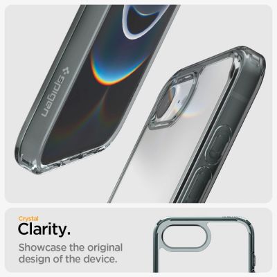 12. Spigen Ultra Hybrid Hülle für iPhone 16e / 17e – Grau