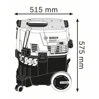 4. Bosch Gas 35 L SFC+ Professional Schwarz, Blau 1200 W