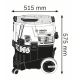 4. Bosch Gas 35 L SFC+ Professional Schwarz, Blau 1200 W