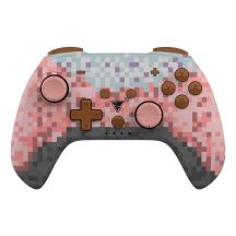 Dragonshock PopTop Bluetooth-Gamepad (Analog/Digital) in Pink, Braun, Schwarz, Hellblau und Lila für Nintendo Switch und PC