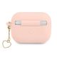 2. Guess, GUAPLSCHSP AirPods Pro Cover pink/pink Silikon Charm Heart Collection