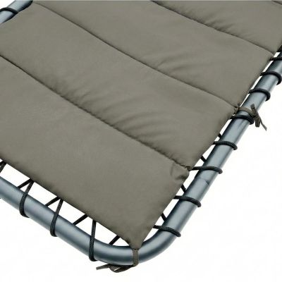 20. Schaukelstuhl mit Sonnenschirm, Lissabon, Dunkelgrau