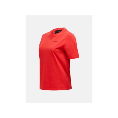 2. PEAK PERFORMANCE Original Small Logo Tee Damen rot