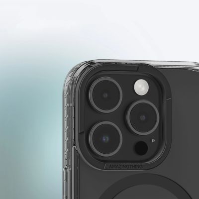 11. AmazingThing Titan Pro Mag Case mit Magnetring für iPhone 16 Pro - Schwarz