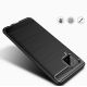 4. Carbon Case Flexibel Handyhülle TPU Schutzhülle für Samsung Galaxy A42 5G schwarz