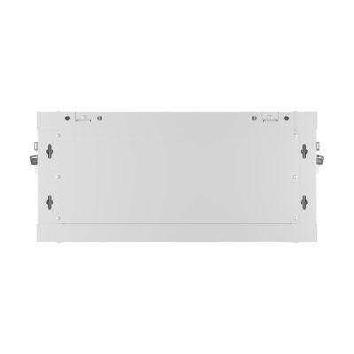 8. Wandregalschrank 19" 4U 600X450 GRAU PERFORIERT TÜR LANBERG (Flachverpackung)