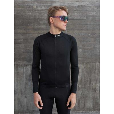 2. POC Herren Thermal Lite Langarmtrikot Schwarz