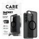 4. CARE by PanzerGlass Urban Explorer Smokey Hülle mit schwarzem Qi für Samsung Galaxy S26 - Schwarz