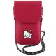 2. Hello Kitty Daydreaming Cord-Tasche aus Leder – Rosa