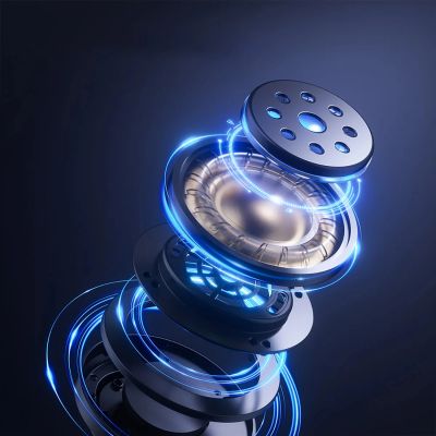7. Machenike GX30 Pro Kabelloser Over-Ear-Gaming-Kopfhörer – Schwarz
