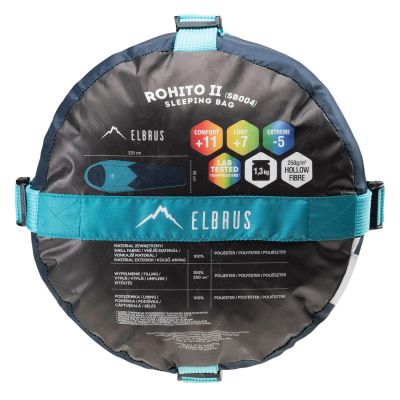 6. Elbrus Rohito II Schlafsack 92800404126