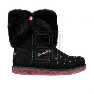 Skechers GLITZY GLAM COZY CUDDLERS JR 314851L-BLK Schuhe