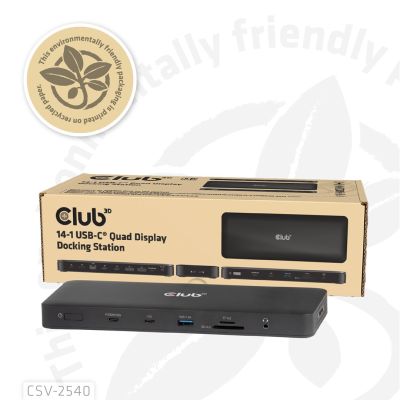 8. NB ACC 14IN1/USB-C 150W Dockingstation CSV-2540 CLUB3D