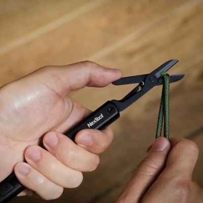 9. NexTool 3in1 NE20026 Multifunktionsstift mit Taschenlampe, Messer und Schere