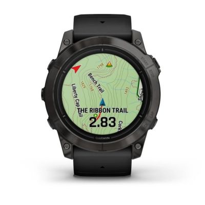 8. Garmin EPIX PRO g2 Uhr 51 mm Saphir Carbongrau DLC Titan 010-02804-01