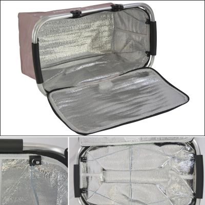 2. Faltbarer Thermo-Reisekorb 35L Redcliffs Pink